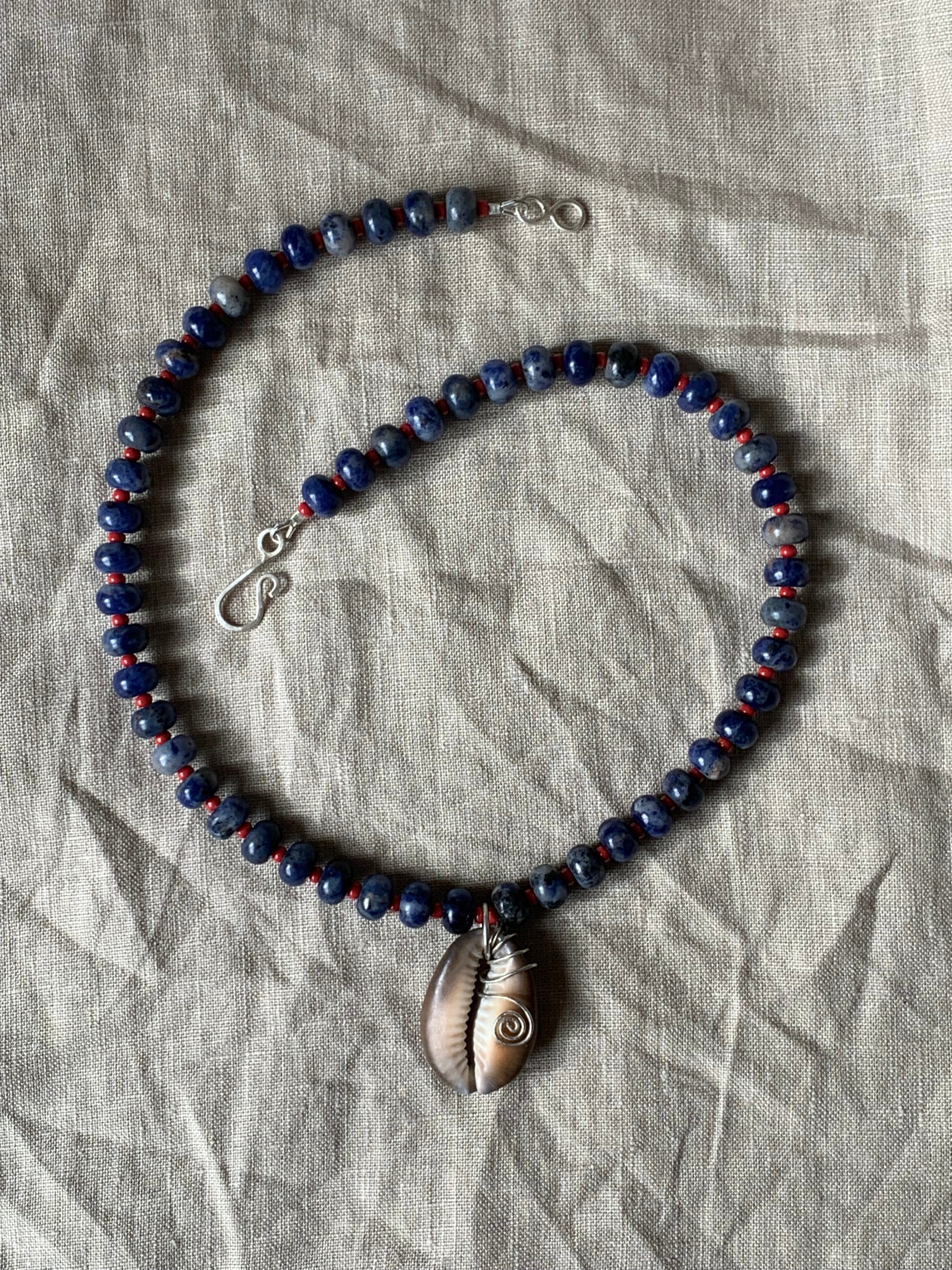 Cowrie Shell Pendant