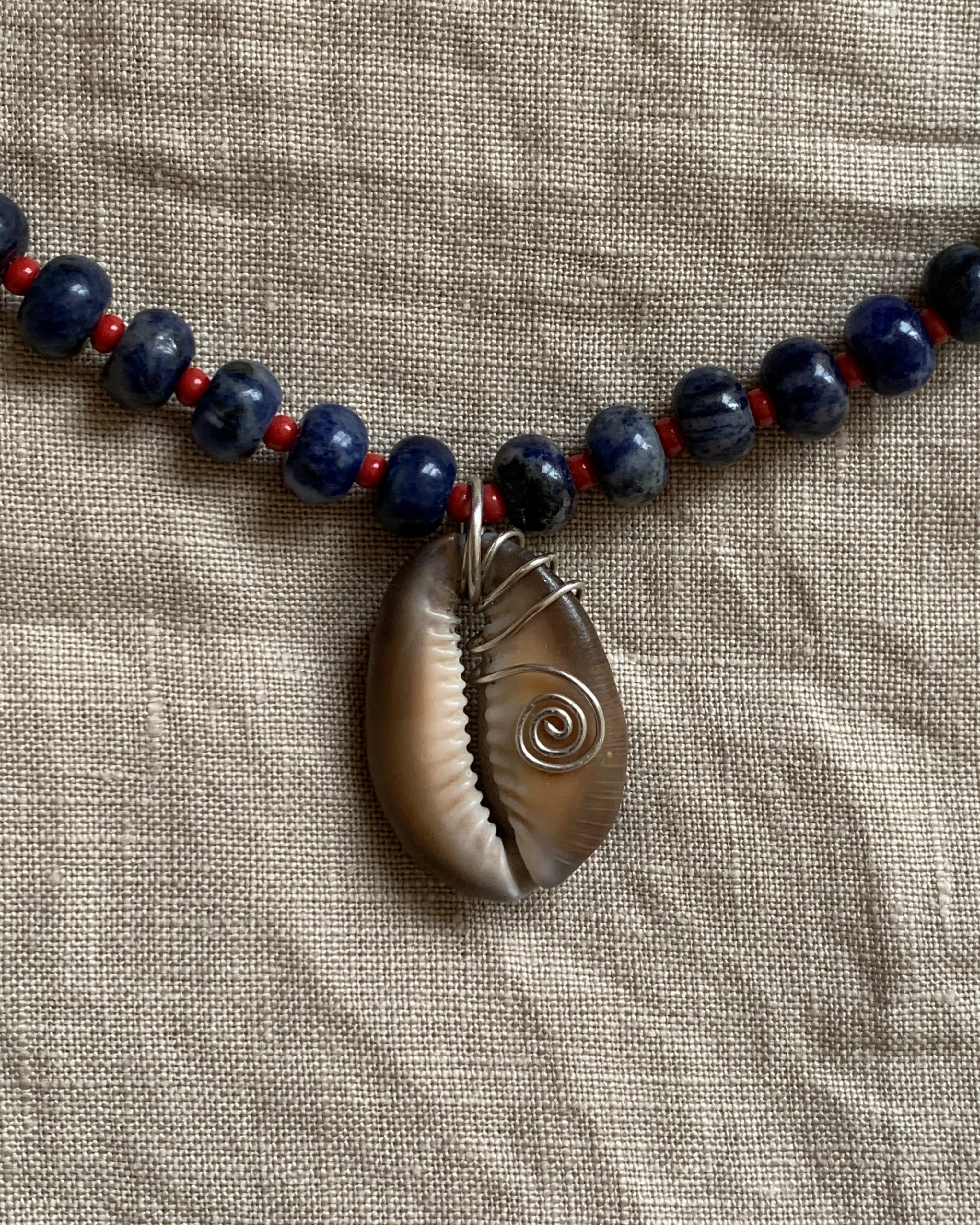Cowrie Shell Pendant