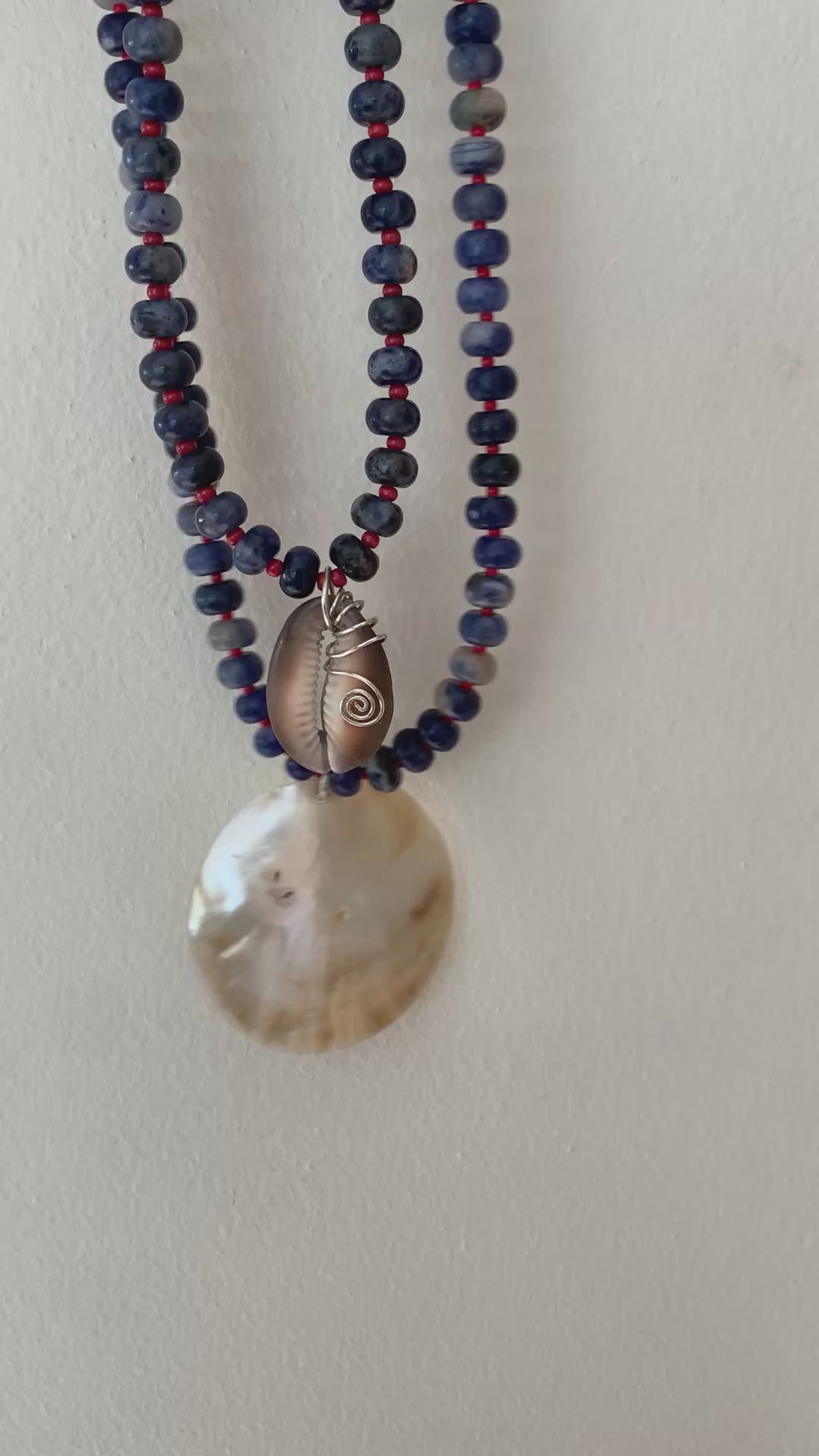 Cowrie Shell Pendant